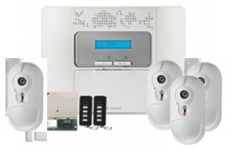 Logo der Firma Visonic - Hersteller für Alarmanlagen - Power Master - erhältlich bei pep-alarm