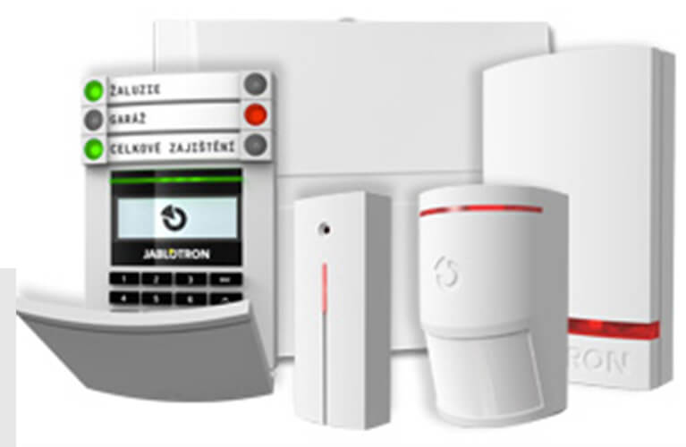 Logo der Firma Jablotron - Hersteller für Alarmanlagen - System 100 - erhältlich bei pep-alarm